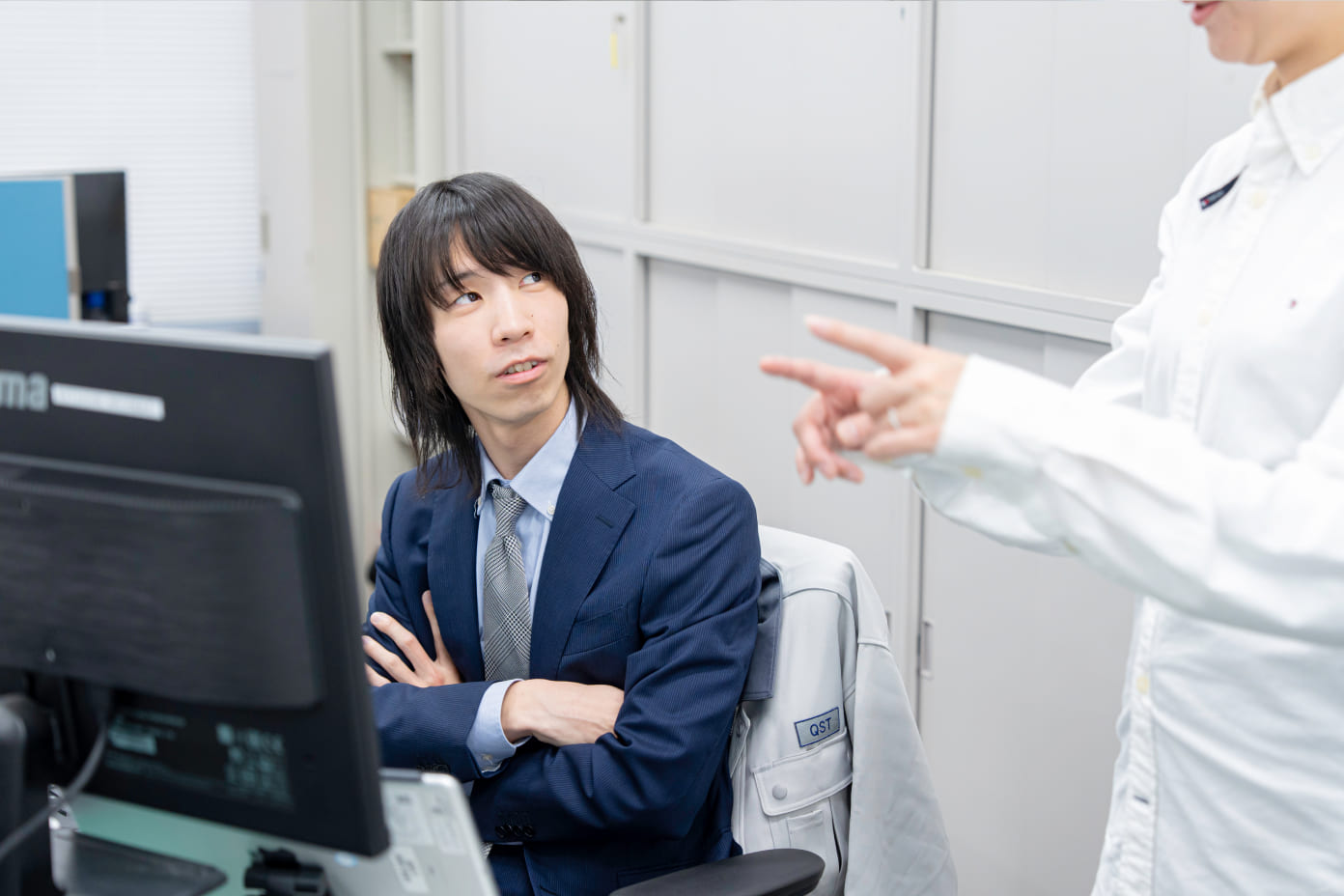 酒井 克旗の仕事風景