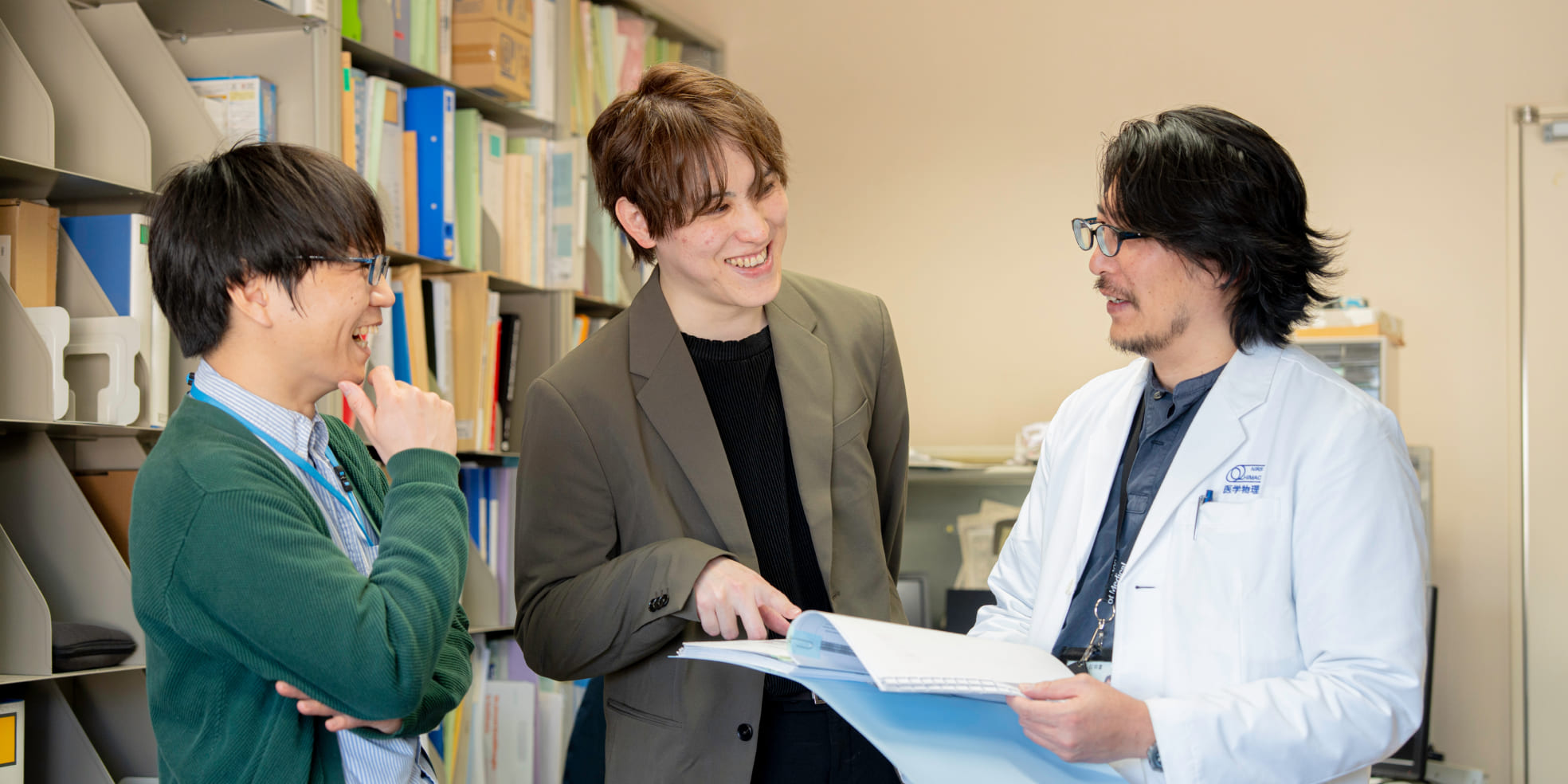 酒井 克旗の仕事風景