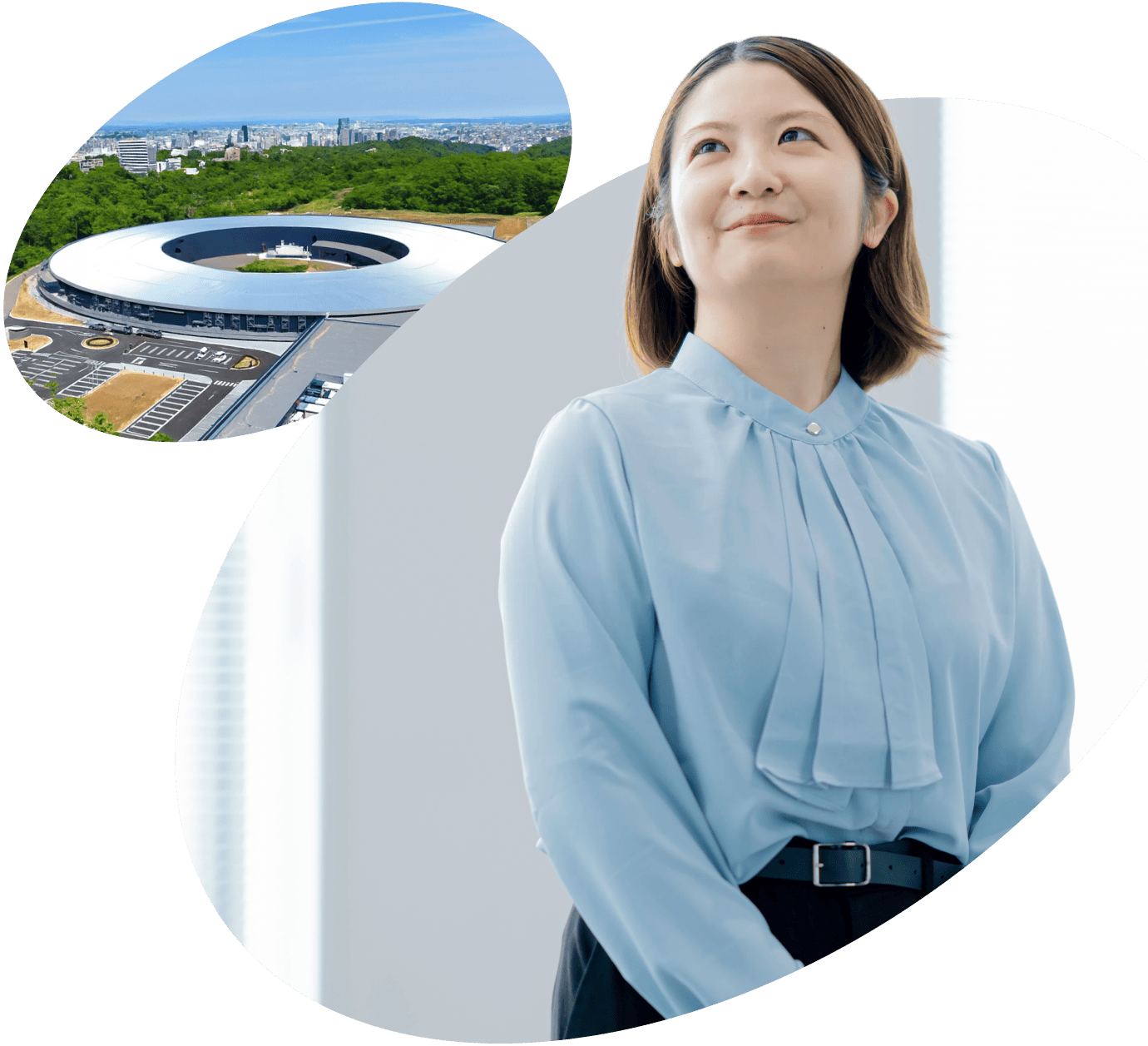 未来を見据えるQSTのスタッフのイメージ